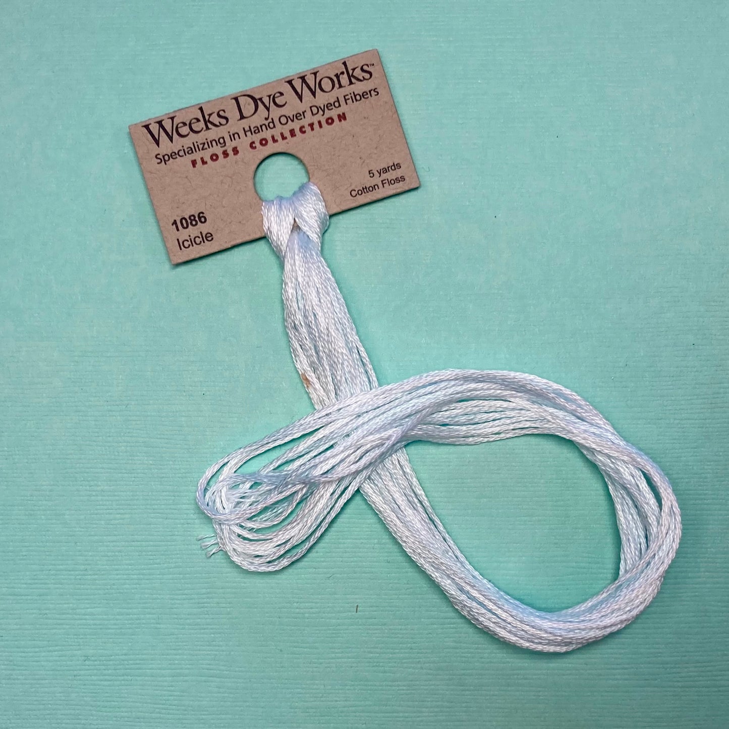 Weeks Dye Works - 1086  Icicle