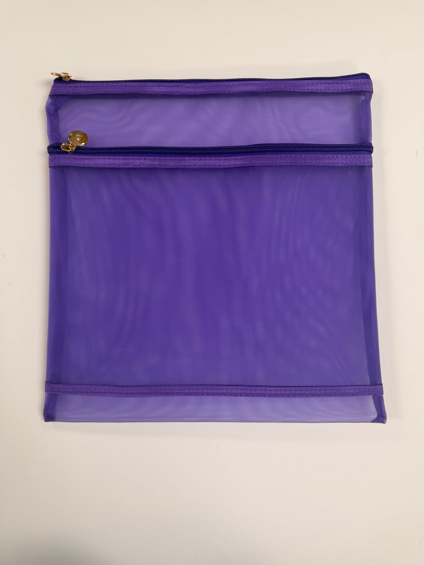 Officially Needlepoint Double Zip Mesh Project Bags
12 x 12 inches