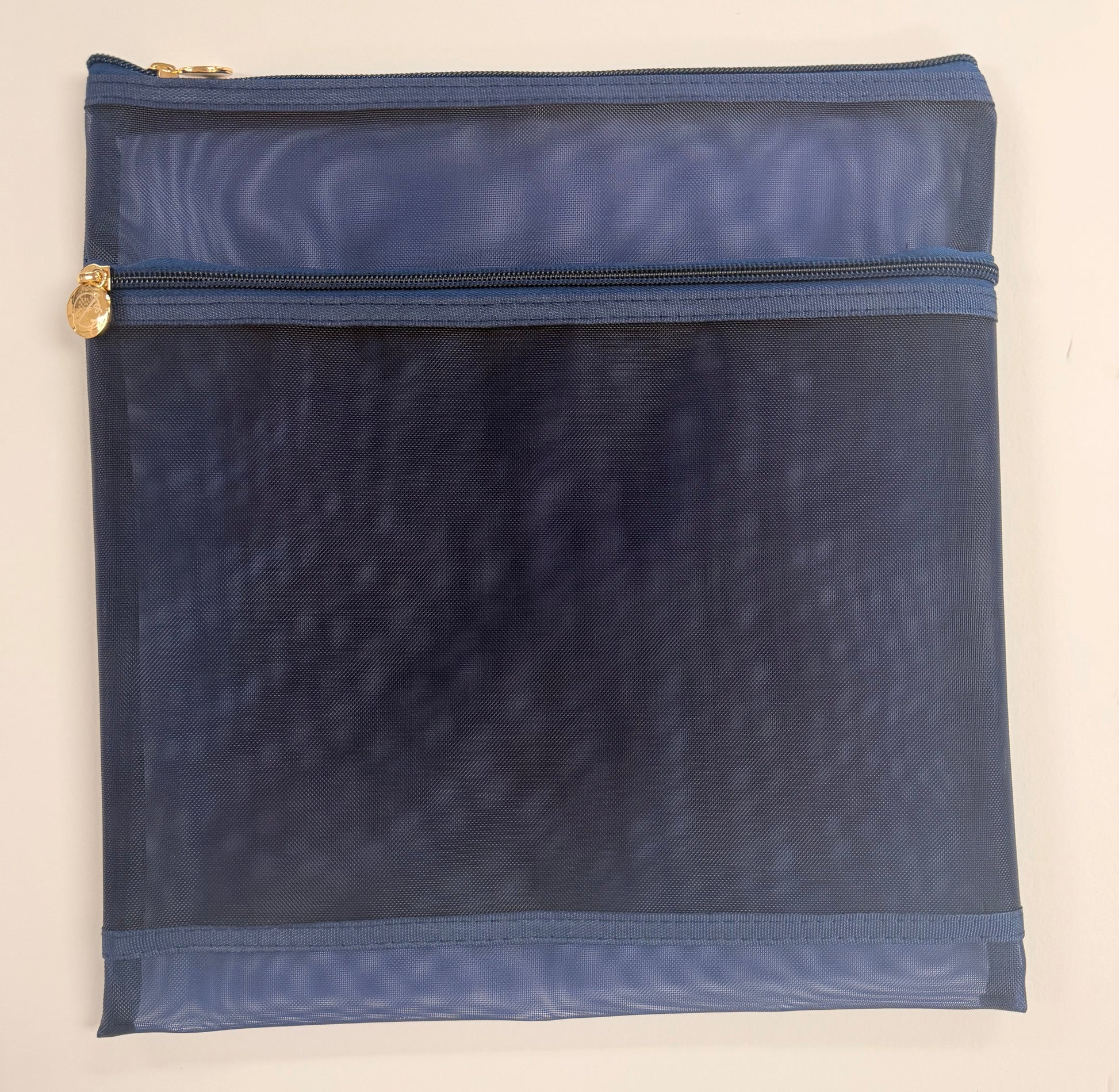 Officially Needlepoint Double Zip Mesh Project Bags
12 x 12 inches
