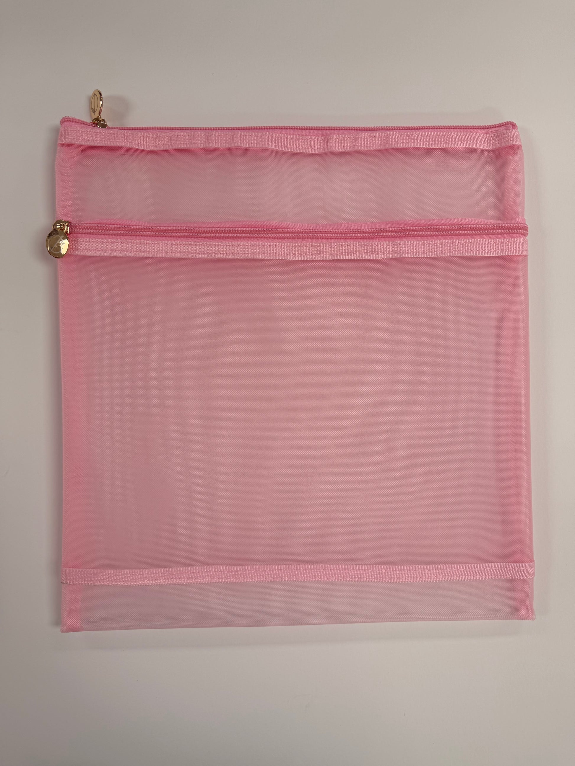 Officially Needlepoint Double Zip Mesh Project Bags
12 x 12 inches