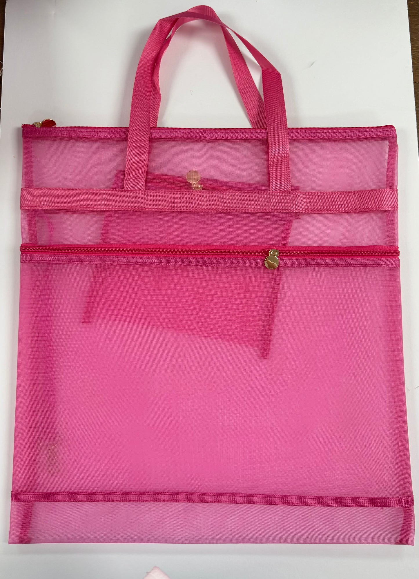 Officially Needlepoint Double Zip Mesh Project Bags
18 x 18 inches