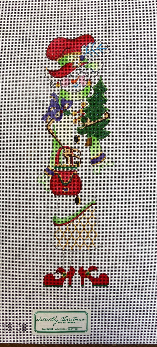 COTS-08 (TS) Snowlady with Scarf and Handbag