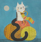 Knitting Kitty (TS)