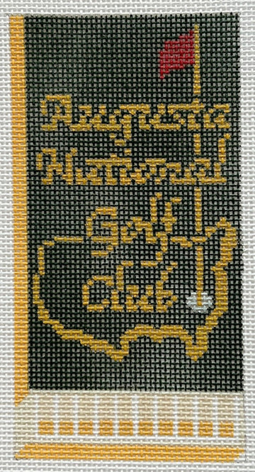 Spruce Street Studio
Masters Augusta Matchbook
18 mesh
Design Size:&nbsp;5" x 2.75