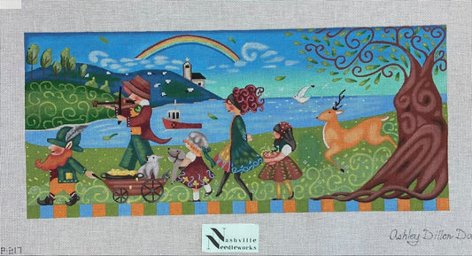 Victoria Whitson Needlepoint Ashley Dillon Davis Irish March ADP-217