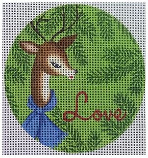 JMD-02 (TS) Love Reindeer Ornament