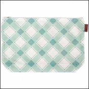 Jade Plaid Project Bag
