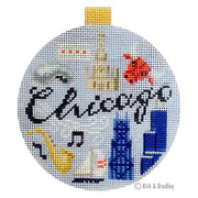 Bradley Needlepoint Company
Chicago Travel Round
KB1262