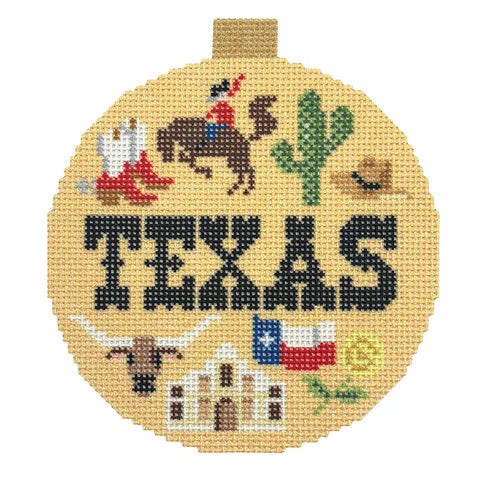 Bradley Needlepoint Company
Texas Travel Round
KB1267