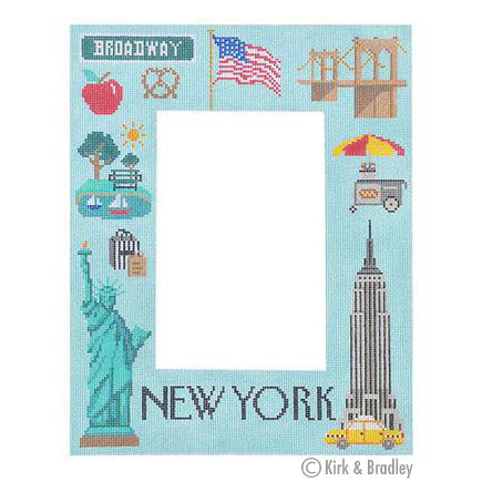 Bradley Needlepoint Company
New York Travel Frame
KB1307