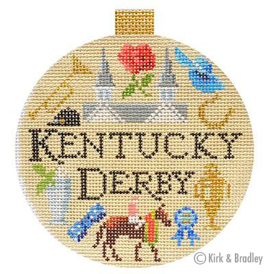 Bradley Needlepoint Company
Kentucky Derby Travel Round
KB1332