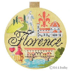 Bradley Needlepoint Company
Florence Travel Round
KB1360