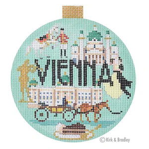 Bradley Needlepoint Company
Vienna Travel Round
KB1407