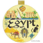 Bradley Needlepoint Company
Egypt Travel Round
KB1446