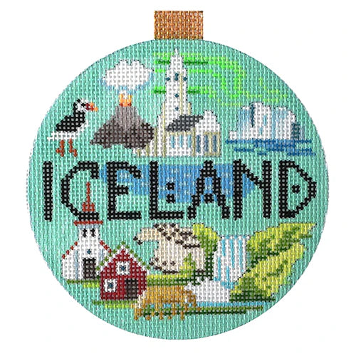 Bradley Needlepoint Company
Iceland Travel Round
KB1476