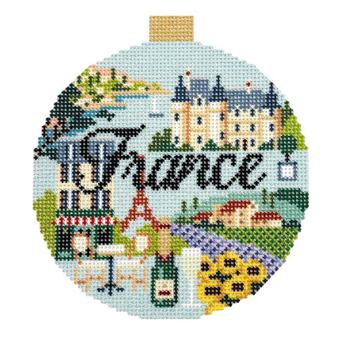 Bradley Needlepoint Company
France Travel Round
KB1517