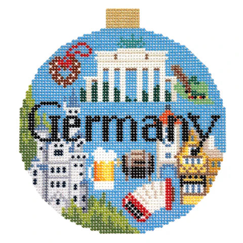 Bradley Needlepoint Company
Germany Travel Round
KB1684