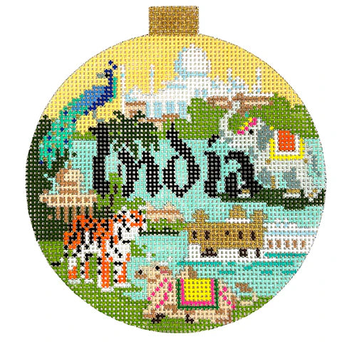 Bradley Needlepoint Company
India Travel Round
KB1694