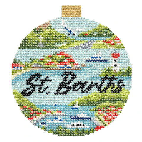 Bradley Needlepoint Company
St. Barths Travel Round
KB1700