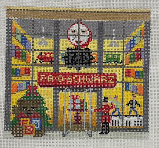 The Gingham Stitchery FAO Schwarz Square Storefront 