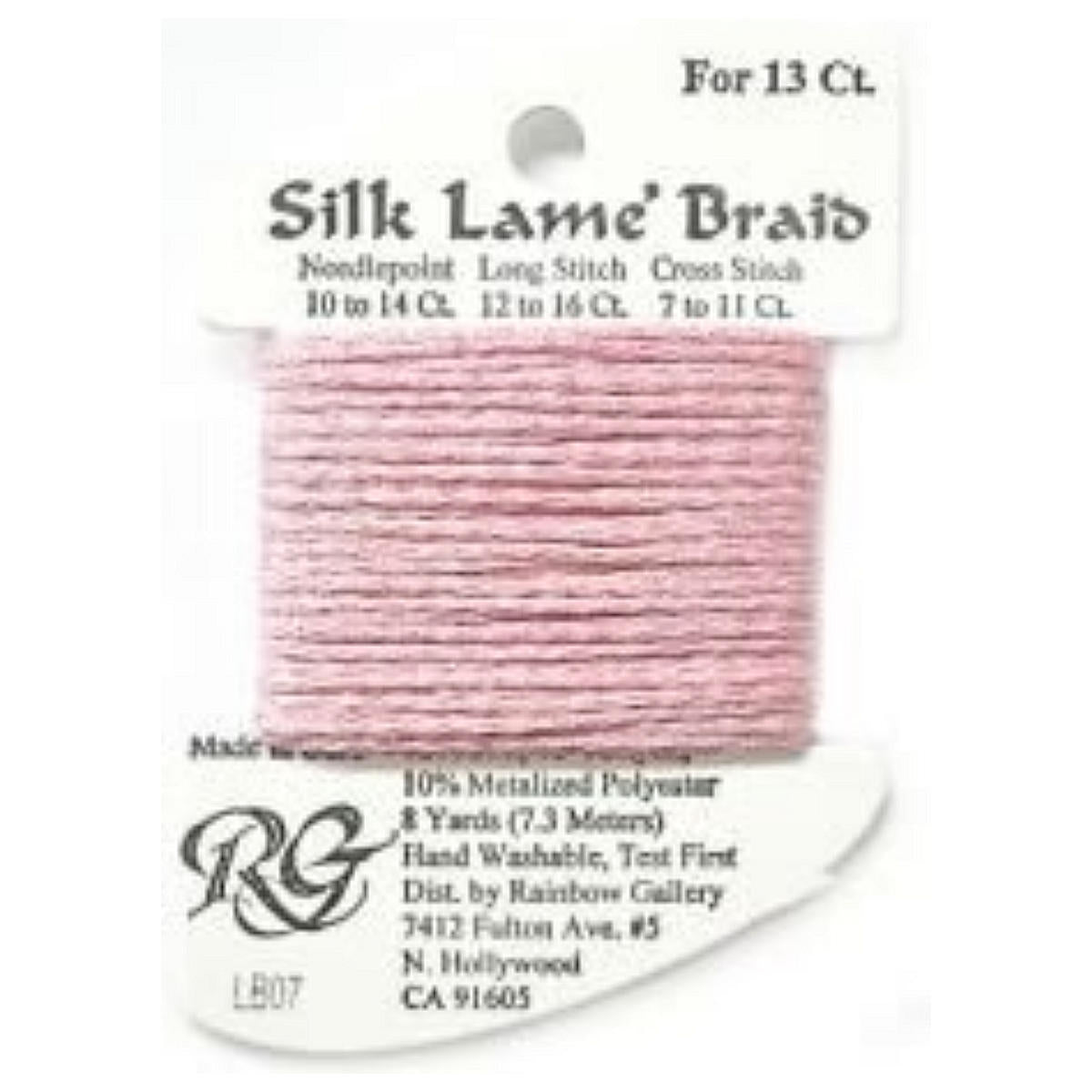 Silk Lame 13 - LB07 Pink