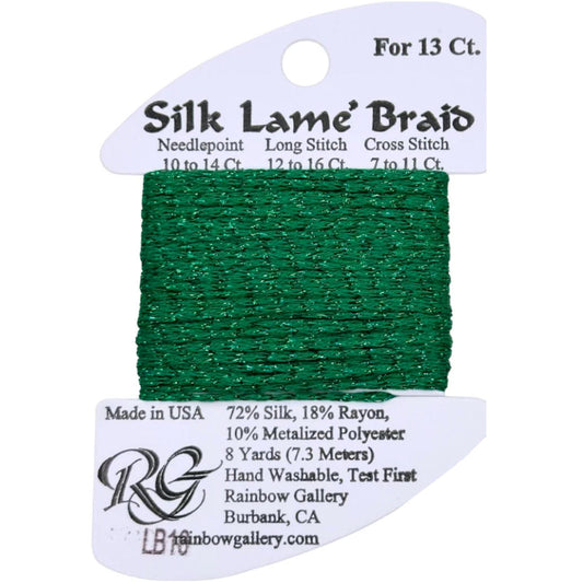 Silk Lame 13 - LB10 Green