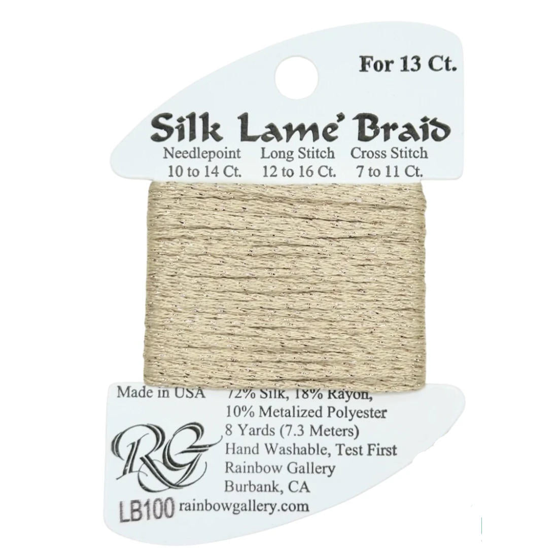 Silk Lame 13 - LB100 Sand