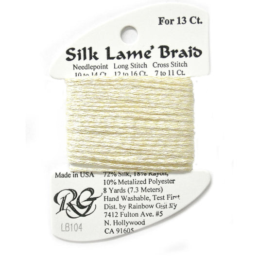 Silk Lame 13 - LB104 Soft Yellow