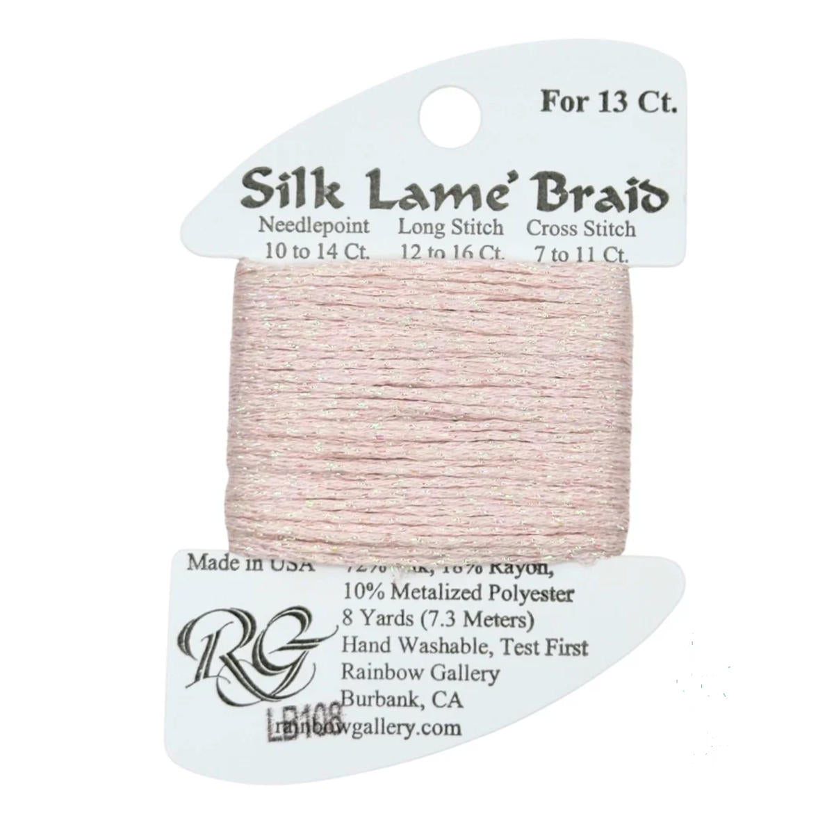 Silk Lame 13 - LB108 Soft Pink