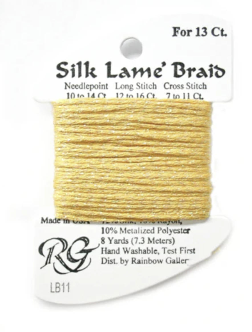 Silk Lame 13 - LB11 Yellow