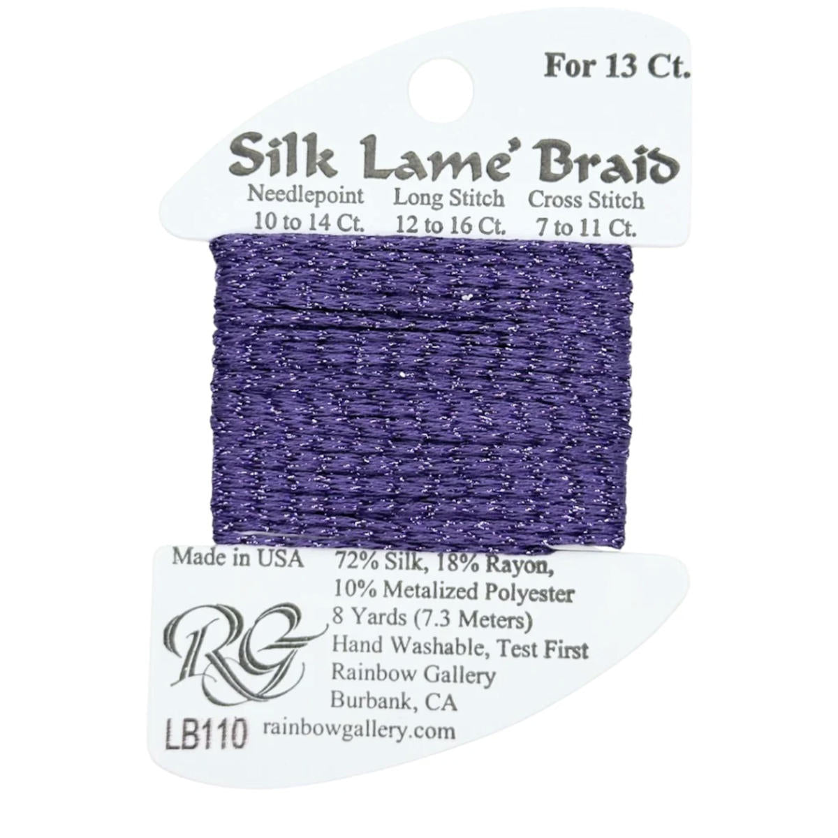 Silk Lame 13 - LB110 Violet