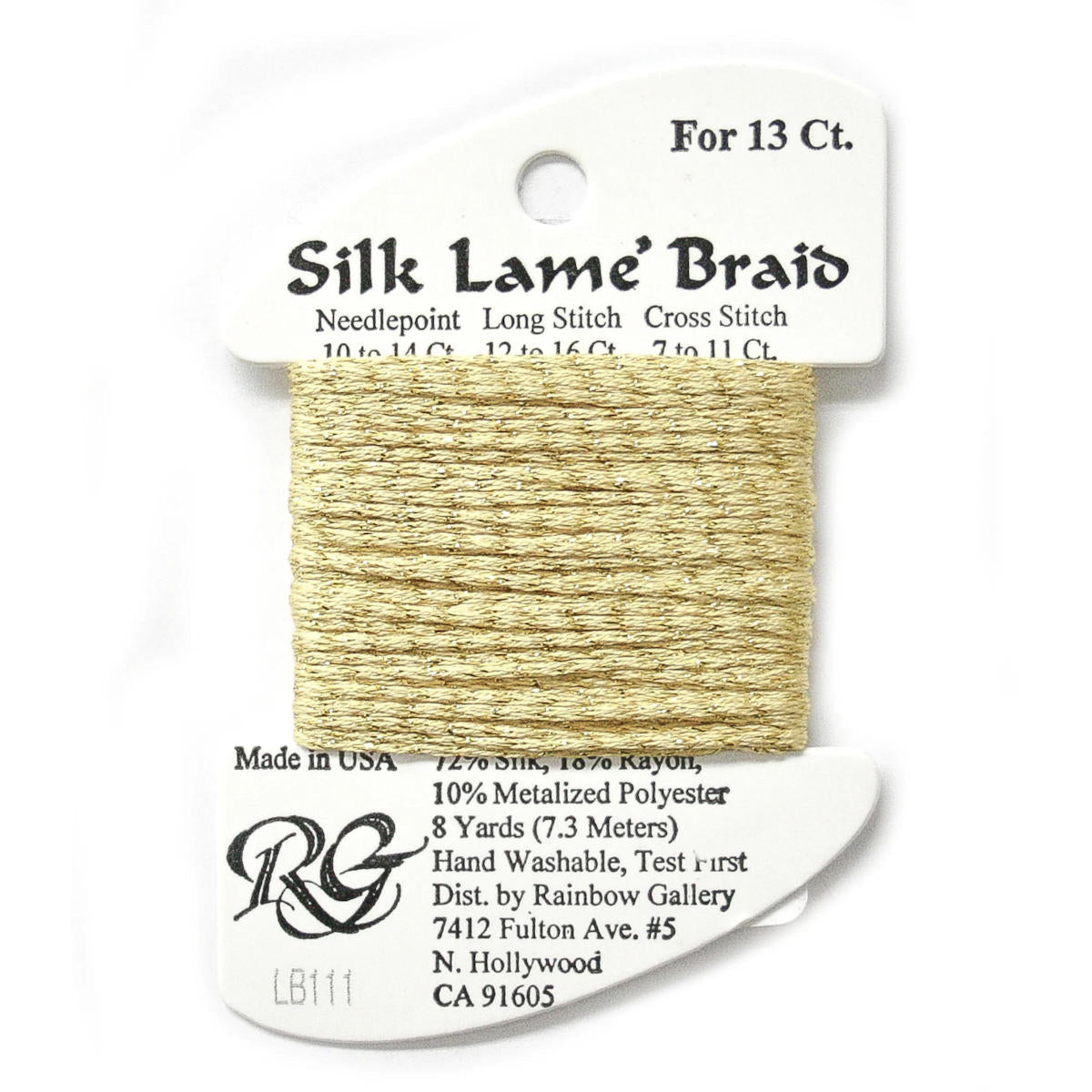 Silk Lame 13 - LB111 Chardonnay