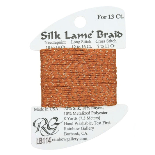 Silk Lame 13 - LB114 Lite Pumpkin