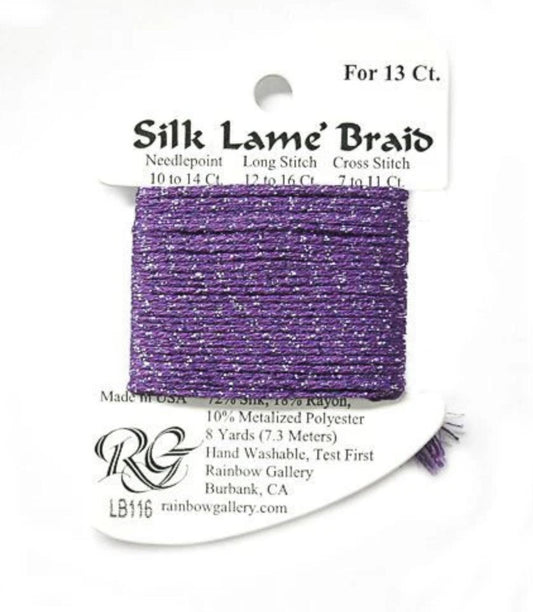 Silk Lame 13 - LB116 Medium Voilet