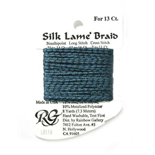 Silk Lame 13 - LB119 Blue Sapphire