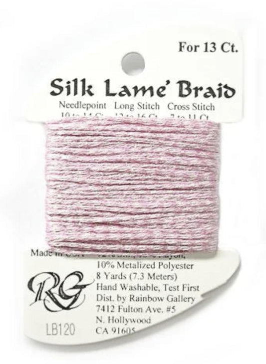 Silk Lame 13 - LB120 Lite Raspberry