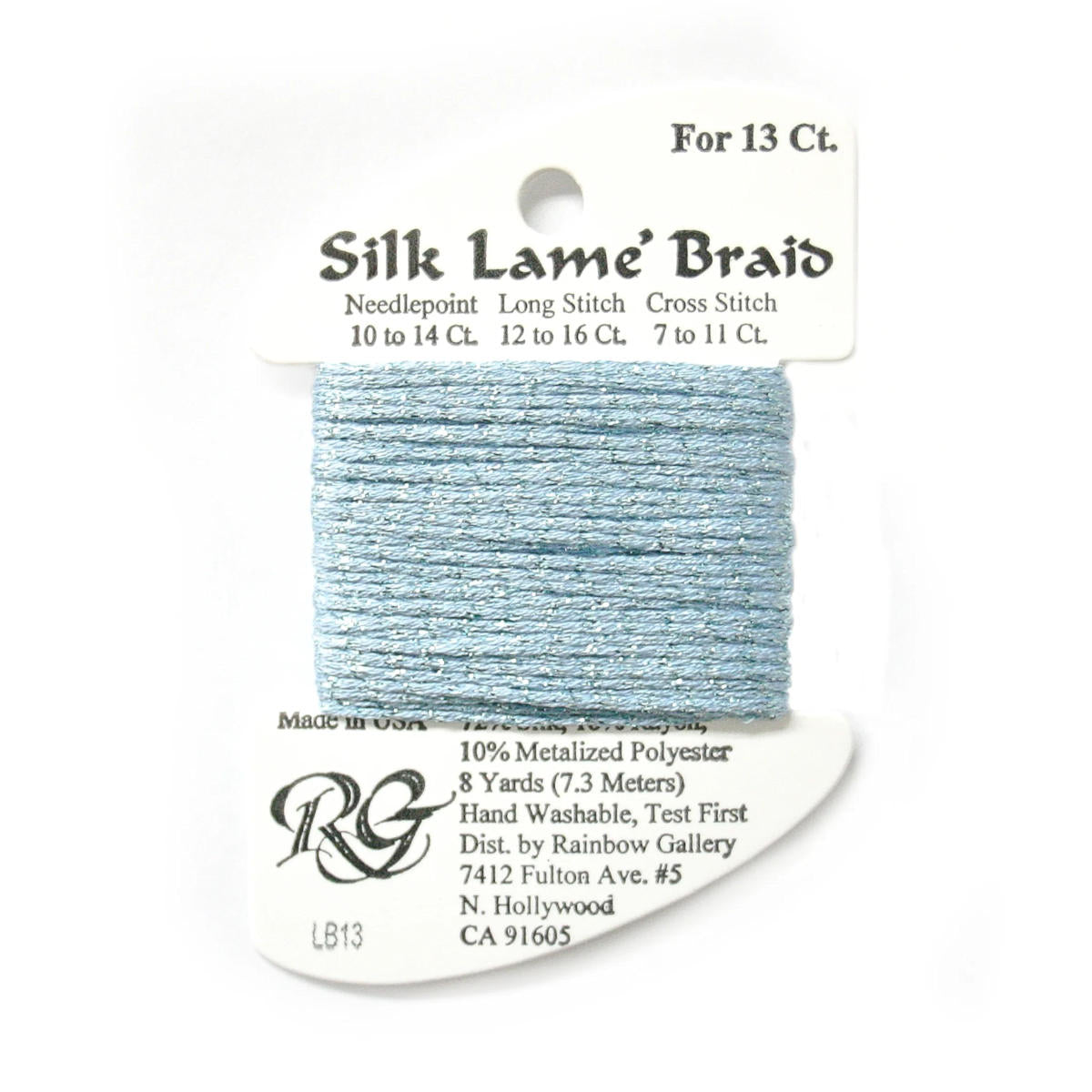 Silk Lame 13 - LB13 Sky Blue