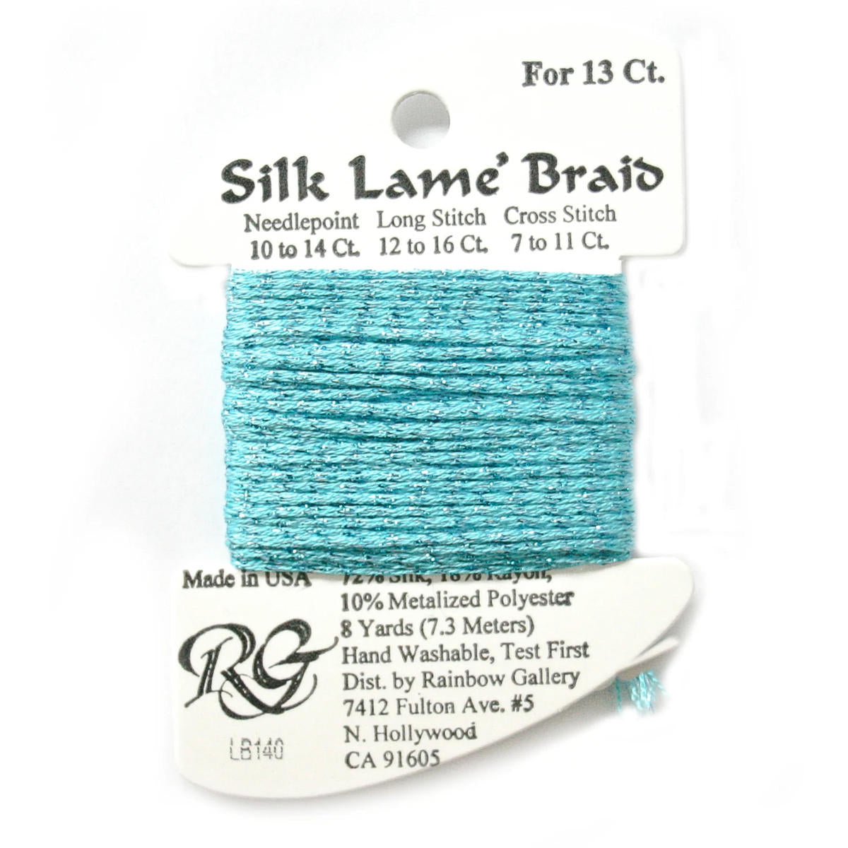 Silk Lame 13 - LB140 Jamaican Sea
