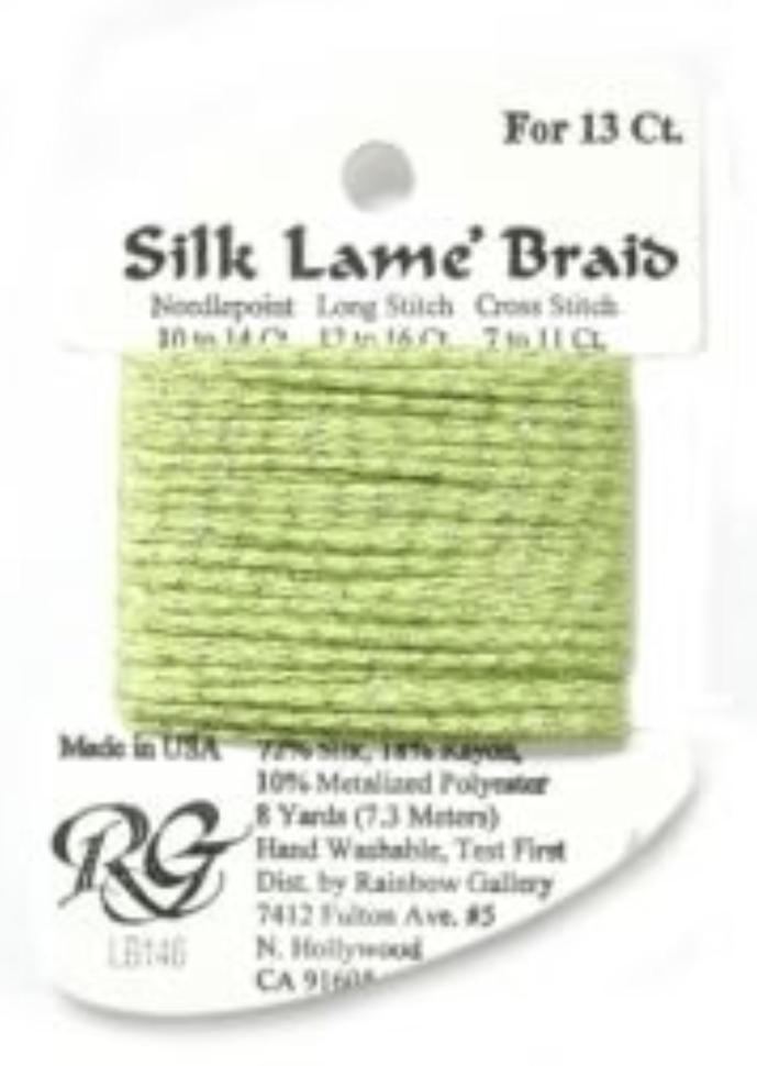 Silk Lame 13 - LB146 Apple Green