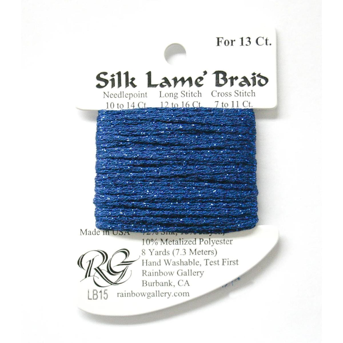 Silk Lame 13 - LB15 Dark Blue