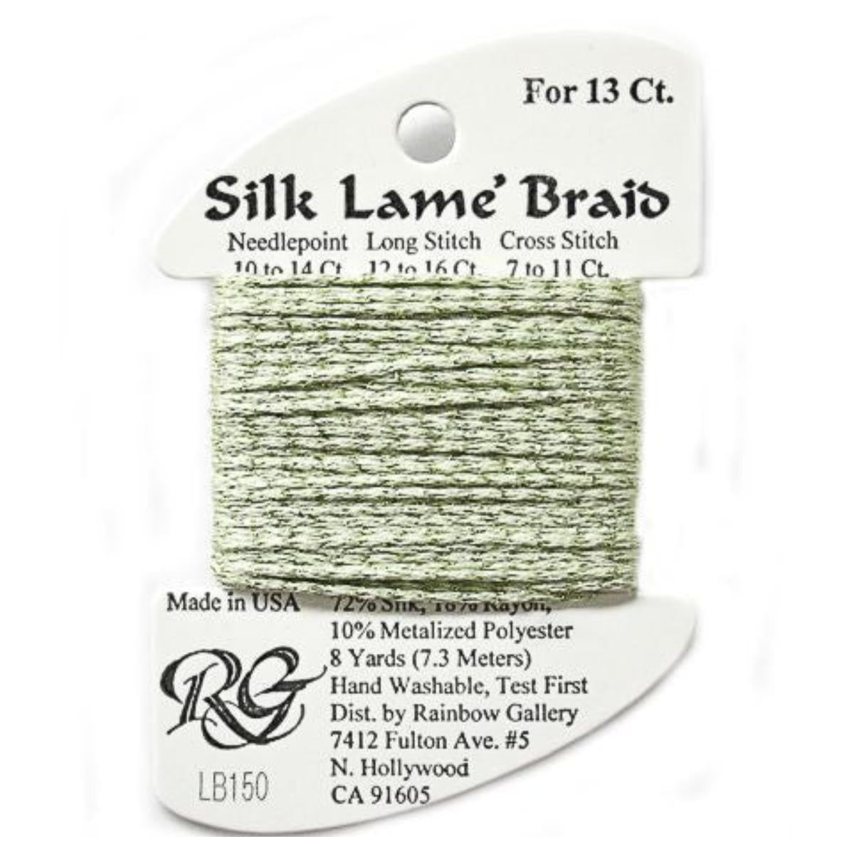 Silk Lame 13 - LB150 Daiquiri Green