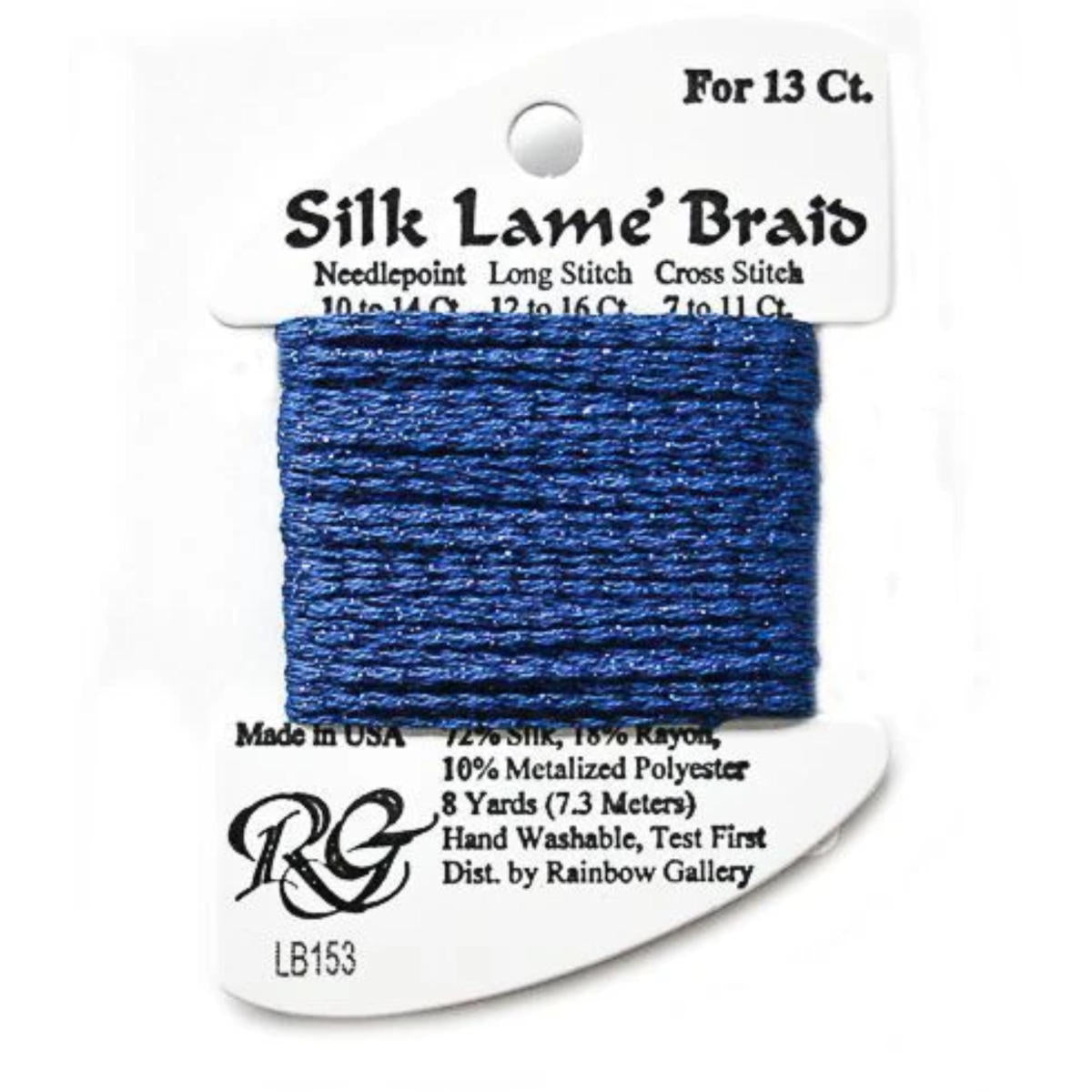 Silk Lame 13 - LB153 Classic Blue 2