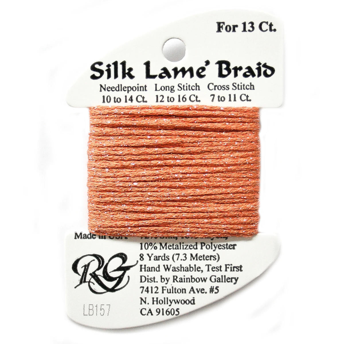 Silk Lame 13 - LB157 Tangelo