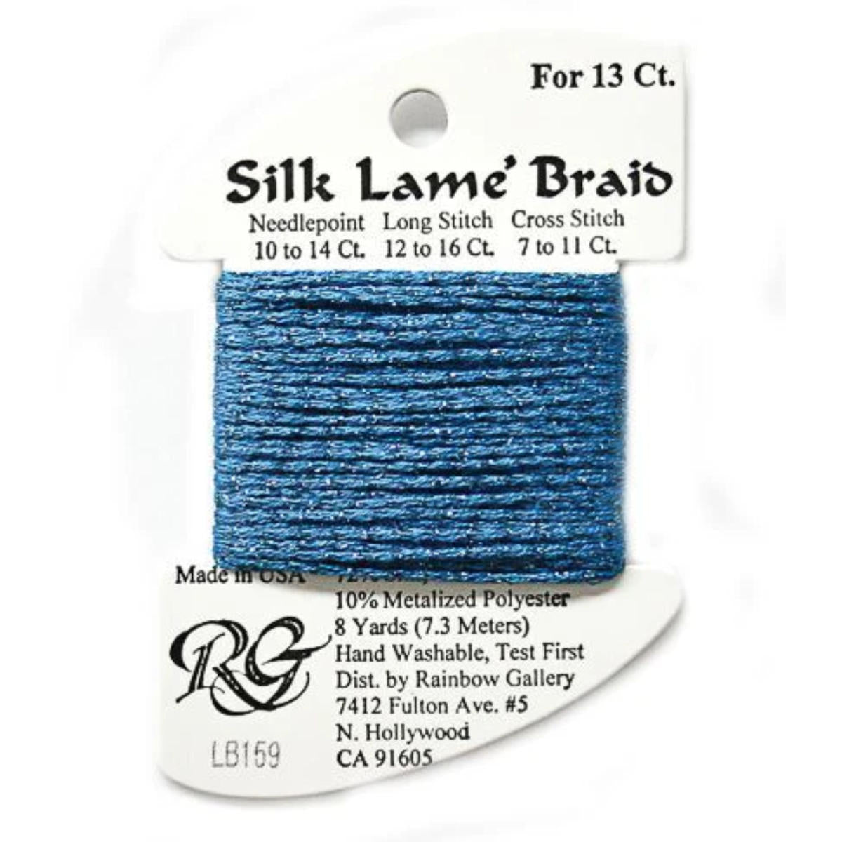 Silk Lame 13 - LB159 Imperial Blue
