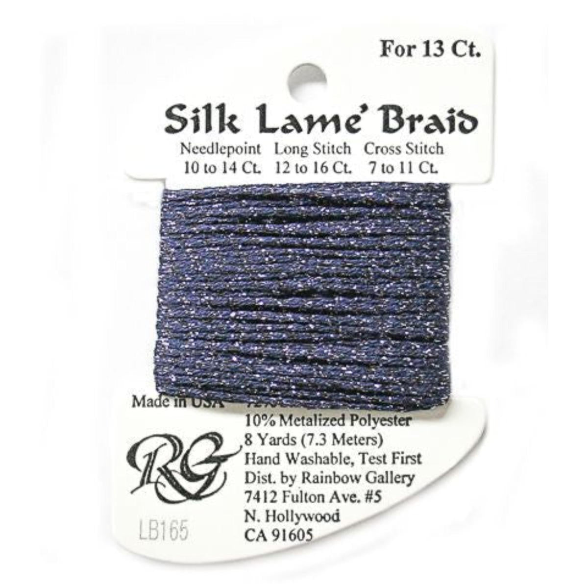 Silk Lame 13 - LB165 Dark Wisteria