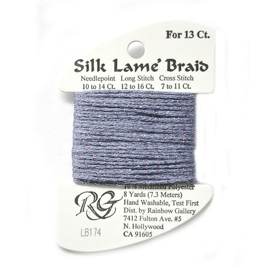Silk Lame 13 - LB174 Periwinkle