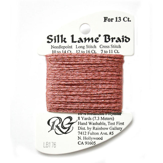 Silk Lame 13 - LB176 Coral