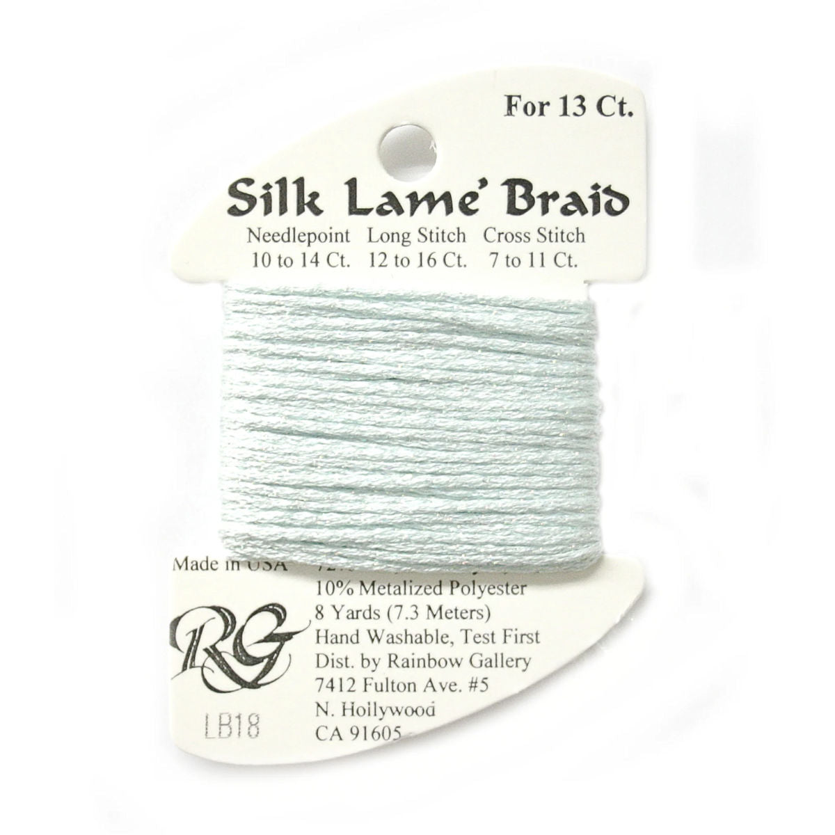 Silk Lame 13 - LB18 Surf Blue
