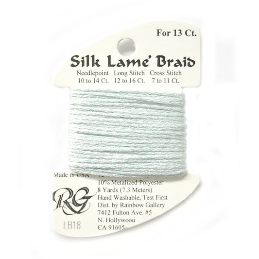 Silk Lame 13 - LB18 Surf Blue