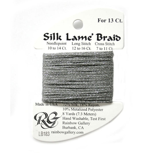 Silk Lame 13 - LB183 Gray Stone